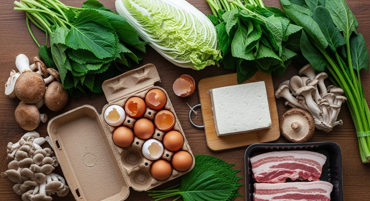 계란, 두부, 채소 등 가성비 좋은 저탄고지 식재료